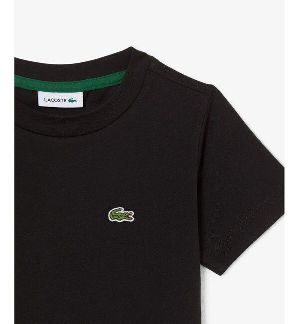 LACOSTE「【EC only】JUNIORベーシックワニロゴパッチ 半袖Tシャツ」|Tシャツ・カットソー|
