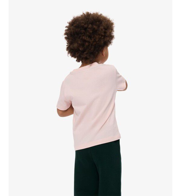 LACOSTE「【EC only】JUNIORベーシックワニロゴパッチ 半袖Tシャツ」|Tシャツ・カットソー|