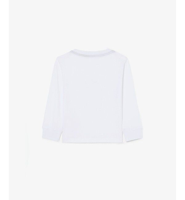 LACOSTE「【EC only】JUNIORベーシックワニロゴパッチ長袖Tシャツ」|Tシャツ・カットソー|