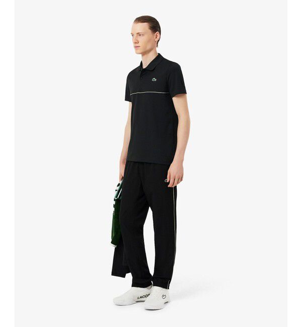 LACOSTE「バックヨークプリント ウルトラドライ鹿の子地ポロシャツ」|ポロシャツ|