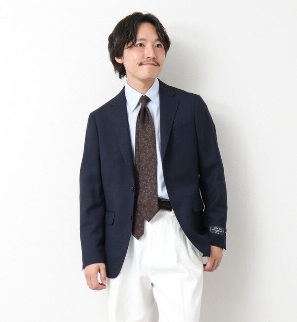 NOLLEY'S goodman「《ビジカジ対応》IMPORT FABRIC JACKET 25SS」|テーラードジャケット|