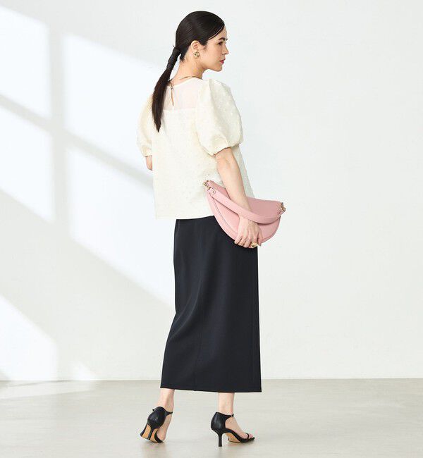 NOLLEY'S sophi「ウォッシャブルダンボール前後2WAYタイトスカート」|タイト|