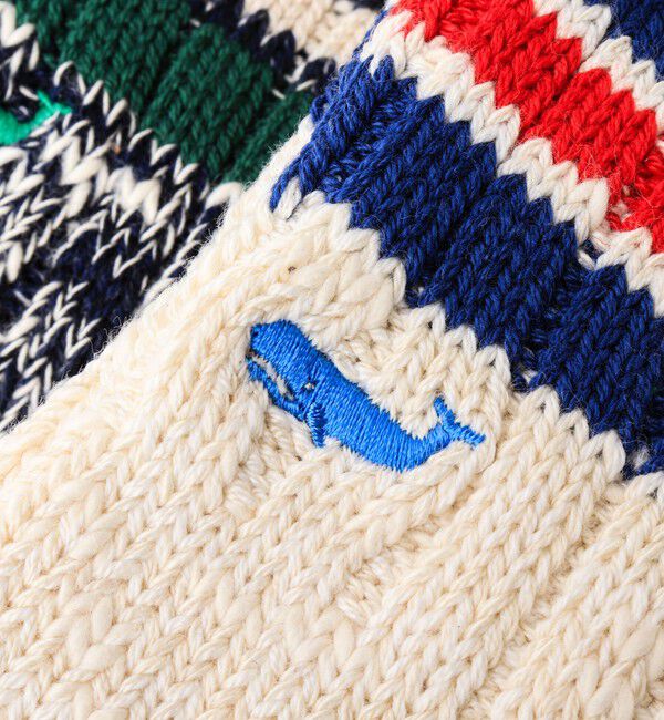 NOLLEY'S goodman「【ANONYMOUSISM/ アノニマスイズム】別注クジラクォーターラインソックス」|ソックス|