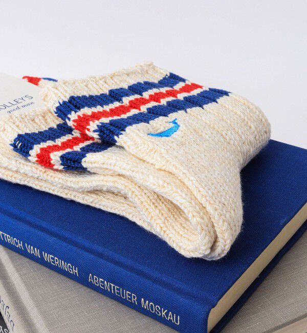 NOLLEY'S goodman「【ANONYMOUSISM/ アノニマスイズム】別注クジラクォーターラインソックス」|ソックス|