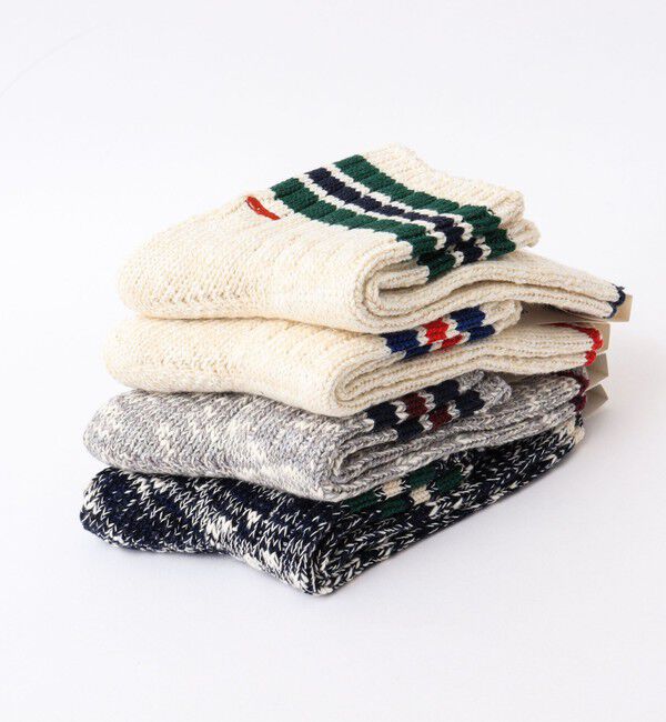 NOLLEY'S goodman「【ANONYMOUSISM/ アノニマスイズム】別注クジラクォーターラインソックス」|ソックス|