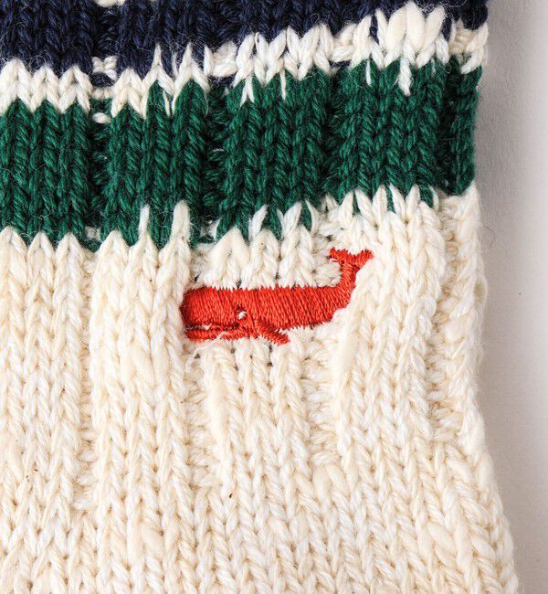 NOLLEY'S goodman「【ANONYMOUSISM/ アノニマスイズム】別注クジラクォーターラインソックス」|ソックス|