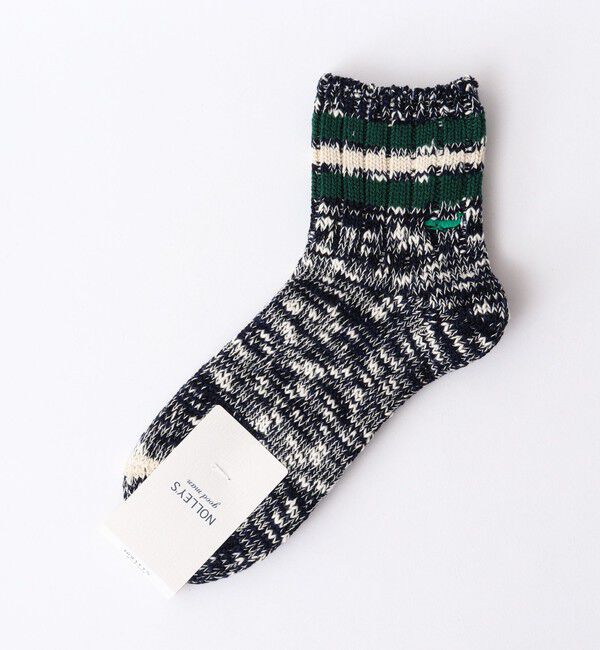 NOLLEY'S goodman「【ANONYMOUSISM/ アノニマスイズム】別注クジラクォーターラインソックス」|ソックス|