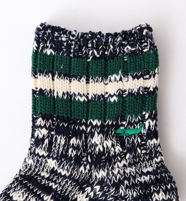 NOLLEY'S goodman「【ANONYMOUSISM/ アノニマスイズム】別注クジラクォーターラインソックス」|ソックス|