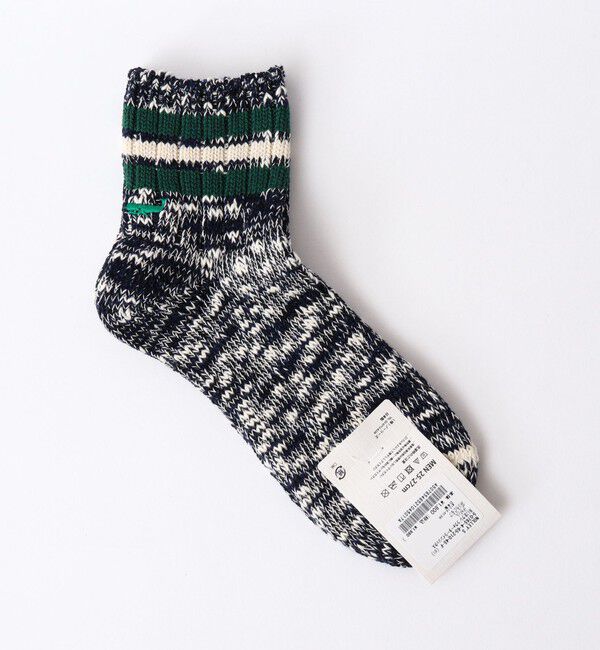 NOLLEY'S goodman「【ANONYMOUSISM/ アノニマスイズム】別注クジラクォーターラインソックス」|ソックス|