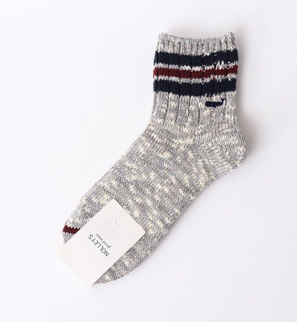 NOLLEY'S goodman「【ANONYMOUSISM/ アノニマスイズム】別注クジラクォーターラインソックス」|ソックス|