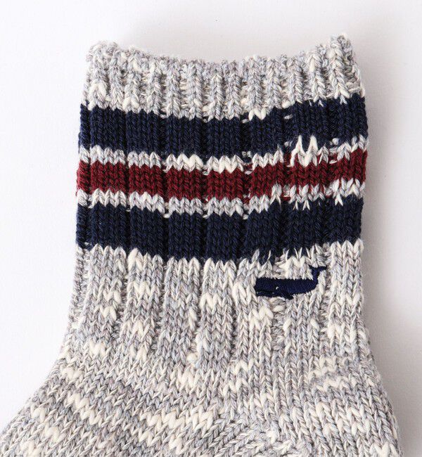 NOLLEY'S goodman「【ANONYMOUSISM/ アノニマスイズム】別注クジラクォーターラインソックス」|ソックス|