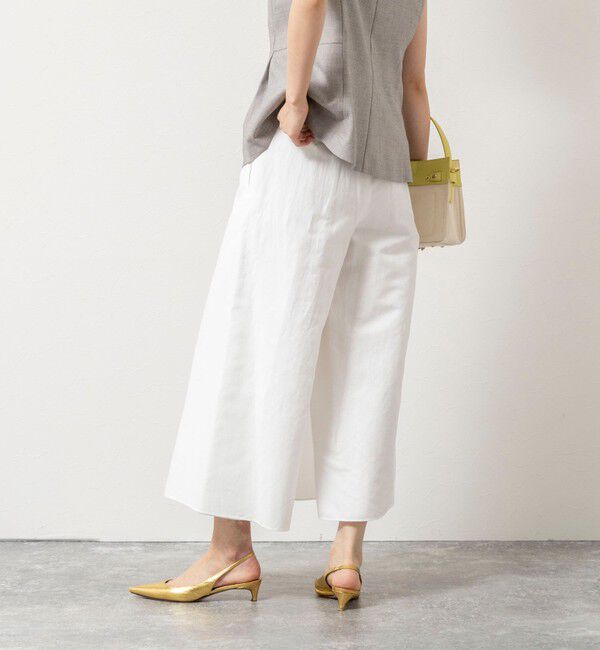 NOLLEY'S sophi「LINEN ROLLED PANTS」|その他|