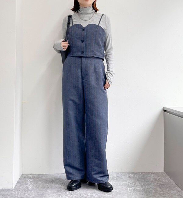 fredy emue「ヘリンボーンキャミビスチェ」|キャミソール|