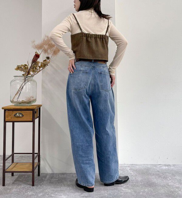 fredy emue「ヘリンボーンキャミビスチェ」|キャミソール|