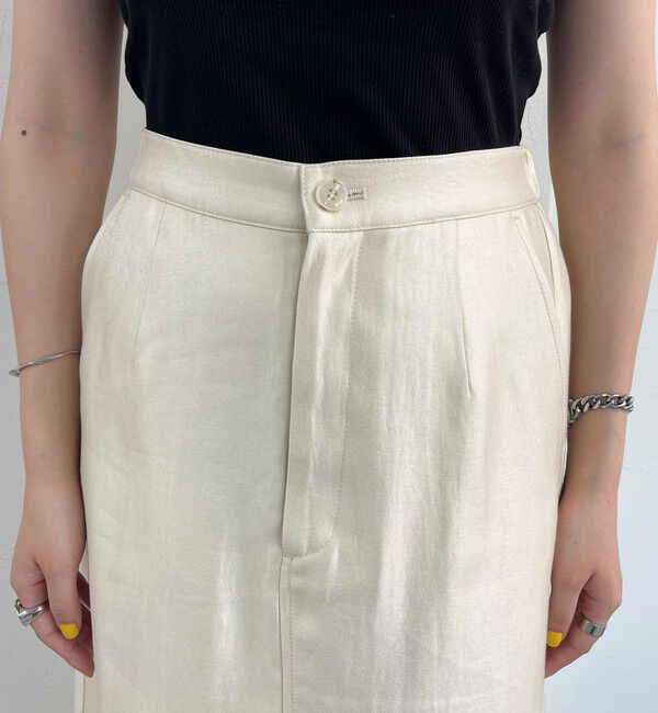 fredy emue「マルチファブリック タイトスカート」|スカート|