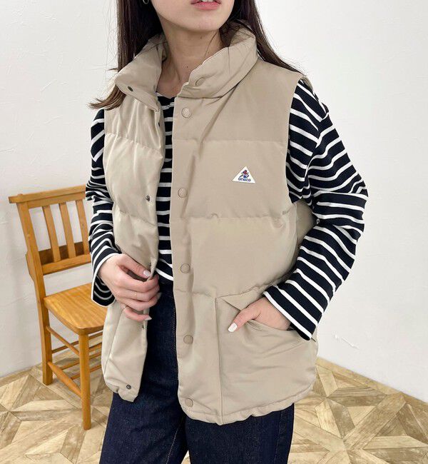 fredy emue「【GEVACO/ゲバコ】タッサーダウンベスト」|ダウンベスト・ベスト|