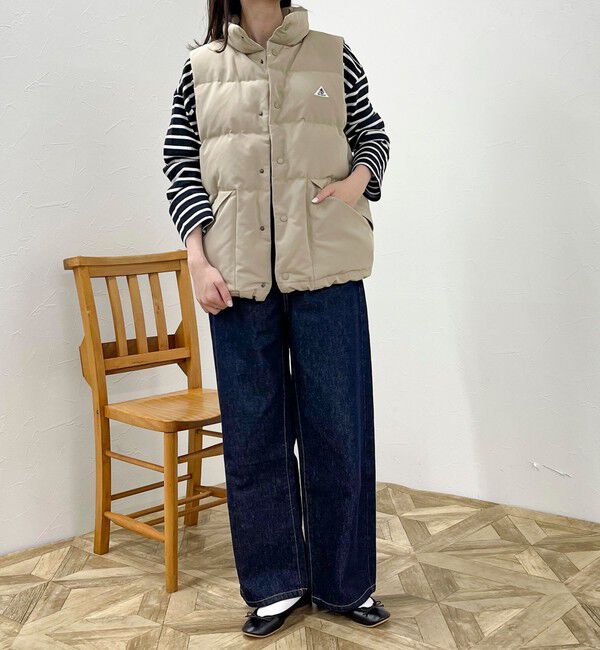 fredy emue「【GEVACO/ゲバコ】タッサーダウンベスト」|ダウンベスト・ベスト|