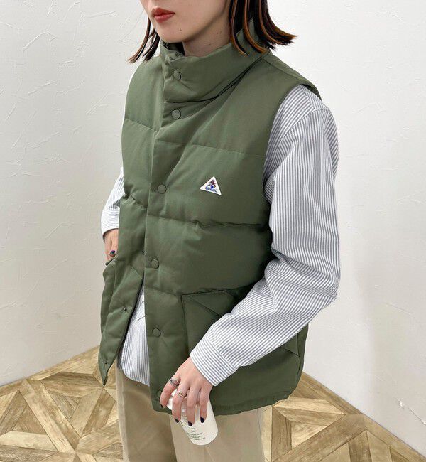 fredy emue「【GEVACO/ゲバコ】タッサーダウンベスト」|ダウンベスト・ベスト|