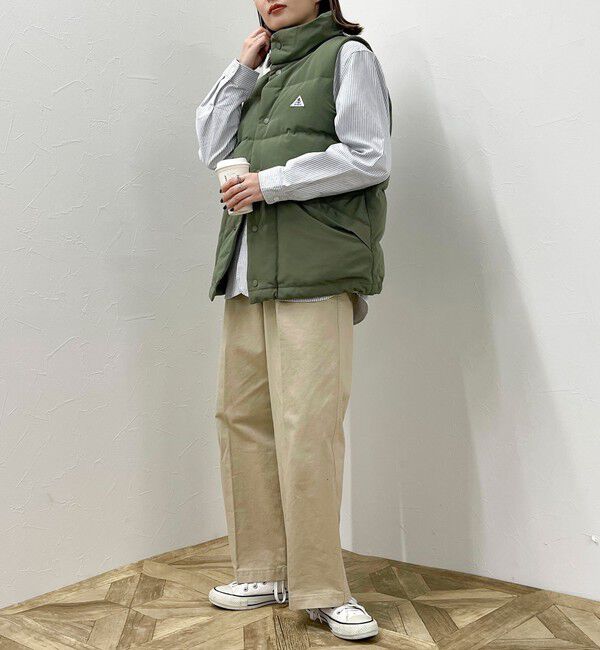 fredy emue「【GEVACO/ゲバコ】タッサーダウンベスト」|ダウンベスト・ベスト|