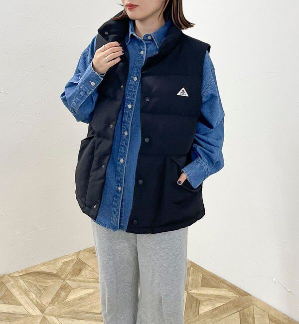 fredy emue「【GEVACO/ゲバコ】タッサーダウンベスト」|ダウンベスト・ベスト|