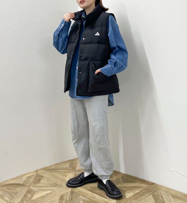 fredy emue「【GEVACO/ゲバコ】タッサーダウンベスト」|ダウンベスト・ベスト|