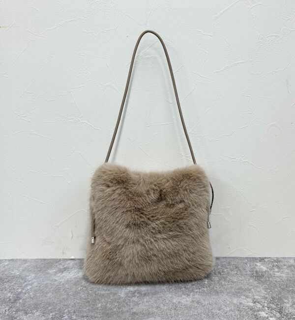 fredy emue「エコファースクエアワンショルバック」|ハンドバッグ|