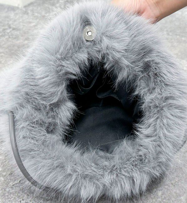 fredy emue「エコファースクエアワンショルバック」|ハンドバッグ|