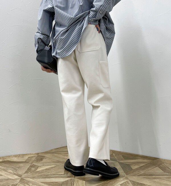 fredy emue「【GEVACO/ゲバコ】ウールライクイージーパンツ」|チノ|