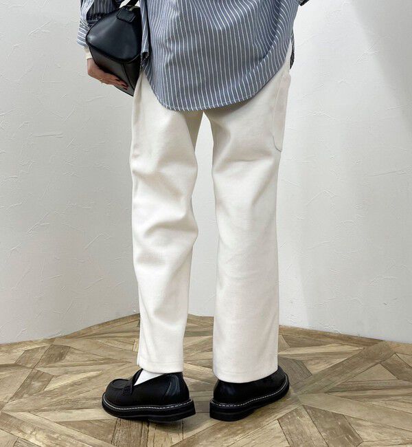 fredy emue「【GEVACO/ゲバコ】ウールライクイージーパンツ」|チノ|