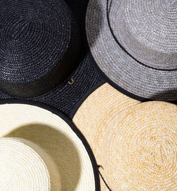GLOSTER「【GLOSTER】CODE LONG BRIM STRAW HAT ハット 麦わら カンカン帽」|ハット|