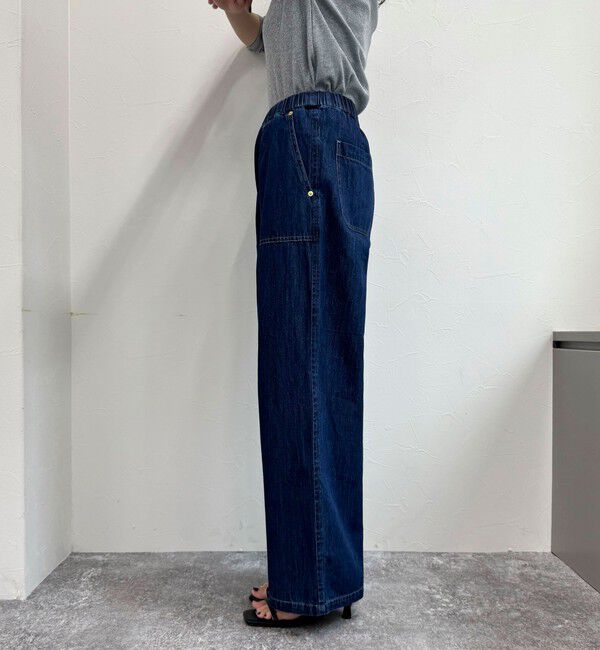 fredy emue「ライトオンスデニムベイカーイージーパンツ」|デニム|