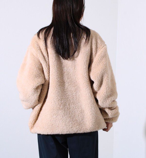 GLOSTER「【KELTY&times;GLOSTER】別注 シャギーフリース ジップカーディガン」|カーディガン|