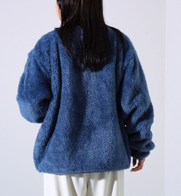 GLOSTER「【KELTY&times;GLOSTER】別注 シャギーフリース ジップカーディガン」|カーディガン|