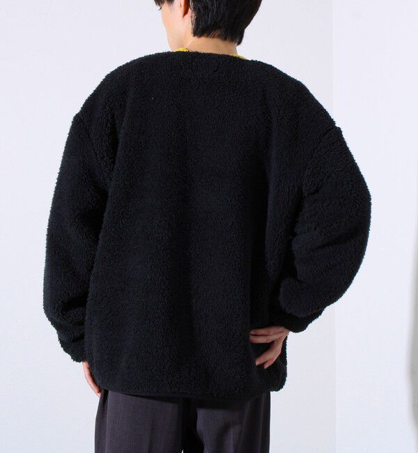 GLOSTER「【KELTY&times;GLOSTER】別注 シャギーフリース ジップカーディガン」|カーディガン|