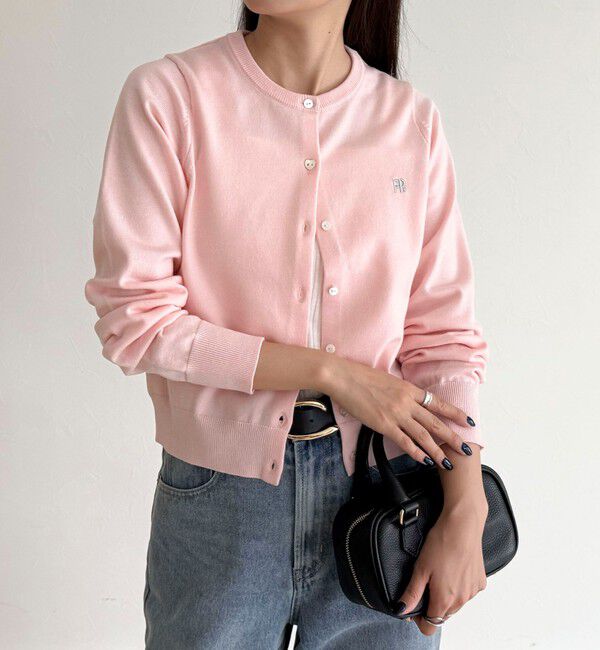 fredy emue「FR刺繍ベーシックカーディガン」|カーディガン|