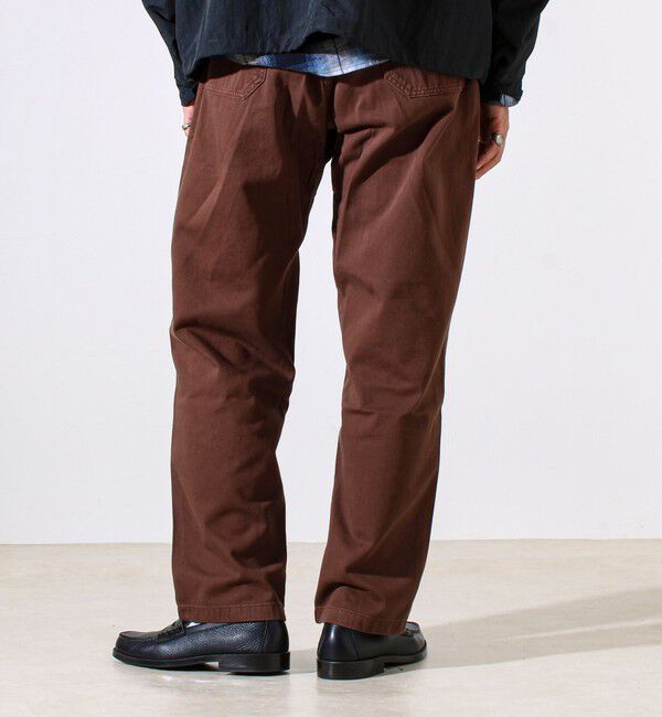 GLOSTER「【GRAMICCI】LOOSE TAPERED RIDGE PANT ルーズテーパードリッジパンツ」|チノ|