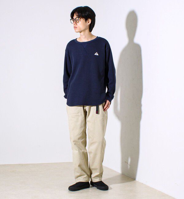 GLOSTER「【GRAMICCI】LOOSE TAPERED RIDGE PANT ルーズテーパードリッジパンツ」|チノ|