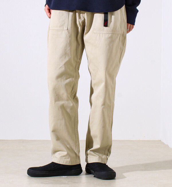GLOSTER「【GRAMICCI】LOOSE TAPERED RIDGE PANT ルーズテーパードリッジパンツ」|チノ|