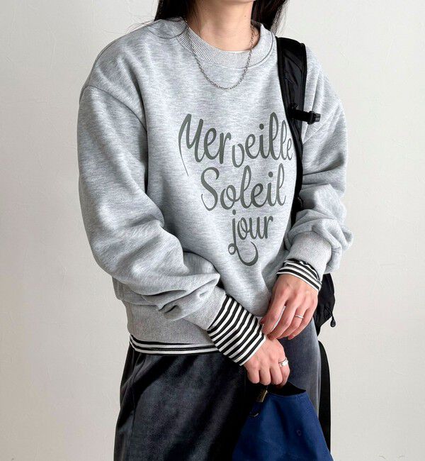 fredy emue「ハートグラフィックロゴスウェットプルオーバー」|スウェット・ジャージ|