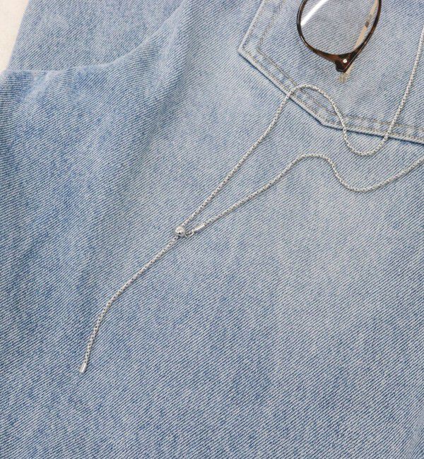 fredy emue「ねじりチェーンアジャストロングネックレス」|ネックレス|シルバー