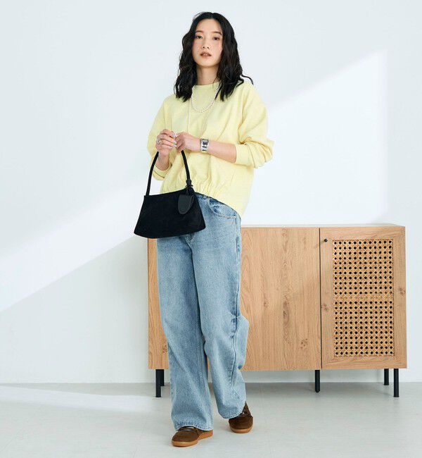 fredy emue「裾インゴムブークレープルオーバー」|Tシャツ・カットソー|