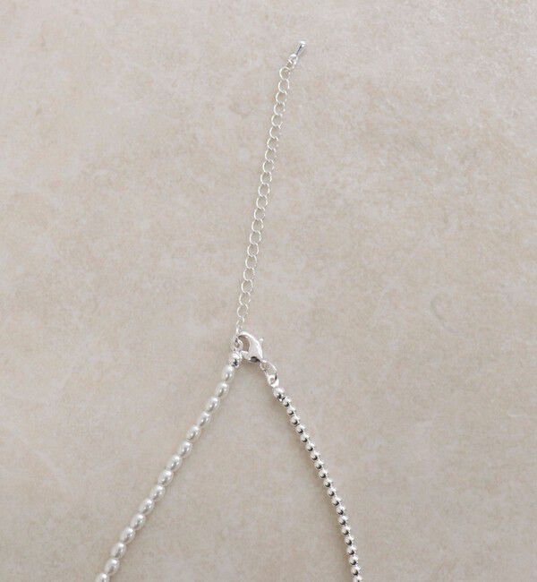 fredy emue「ハートトップバイカラーネックレス」|ネックレス|