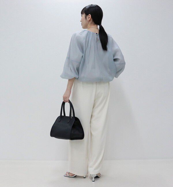 fredy emue「バルーンギャザーブラウス」|シャツ・ブラウス|