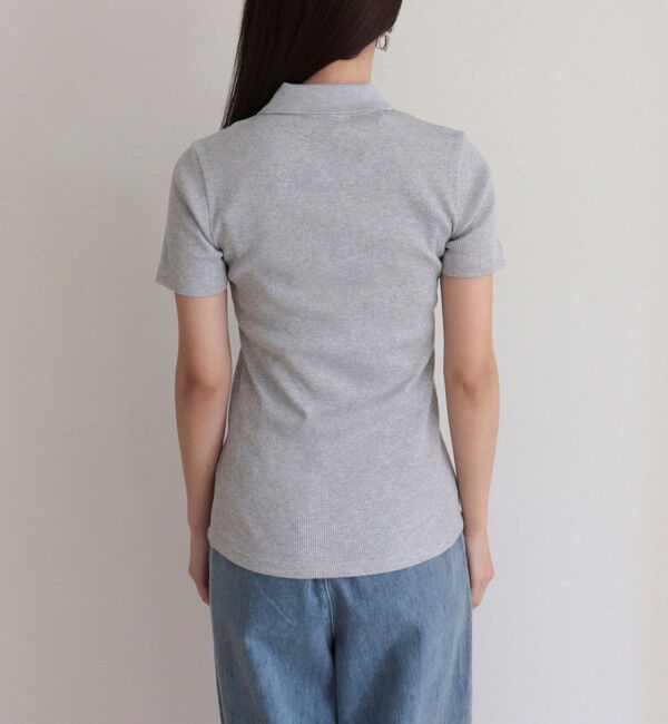 fredy emue「【LACOSTE/ラコステ】ワンポイントリブポロシャツ」|ポロシャツ|