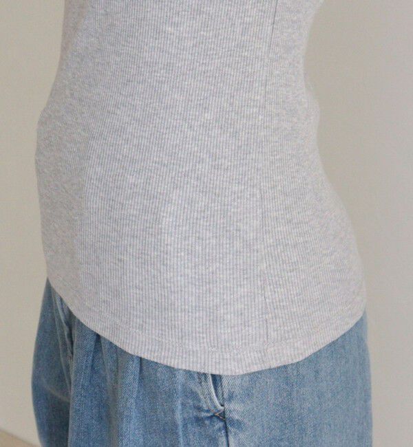 fredy emue「【LACOSTE/ラコステ】ワンポイントリブポロシャツ」|ポロシャツ|