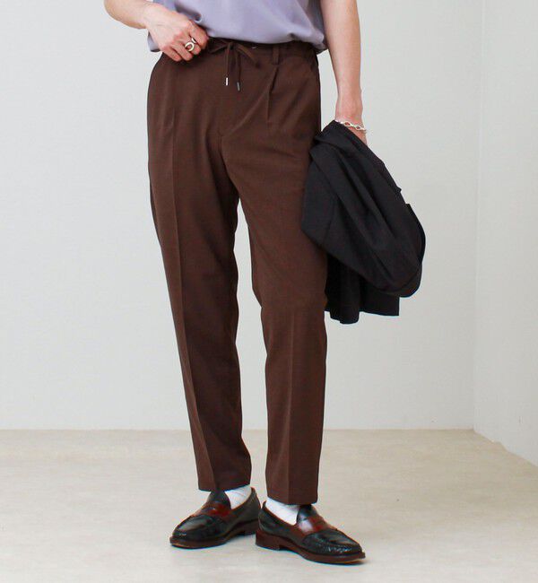 GLOSTER「【COOLMAX/セットアップ着用可能/S～XL展開】ポリトロイージーパンツ」|チノ|