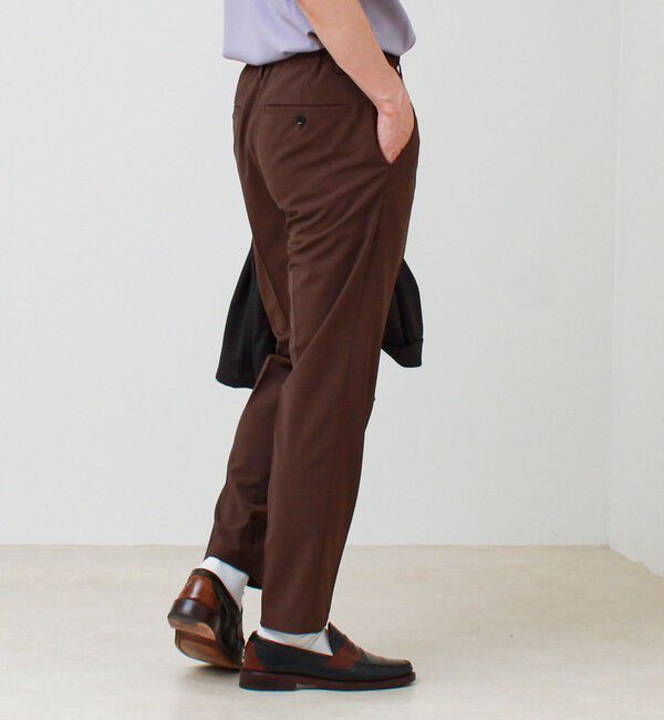 GLOSTER「【COOLMAX/セットアップ着用可能/S～XL展開】ポリトロイージーパンツ」|チノ|