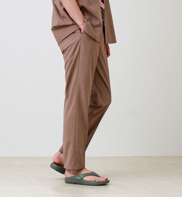 GLOSTER「【COOLMAX/セットアップ着用可能/S～XL展開】ポリトロイージーパンツ」|チノ|