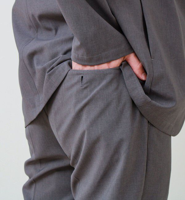 GLOSTER「【COOLMAX/セットアップ着用可能/S～XL展開】ポリトロイージーパンツ」|チノ|