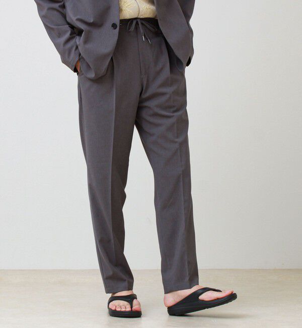 GLOSTER「【COOLMAX/セットアップ着用可能/S～XL展開】ポリトロイージーパンツ」|チノ|